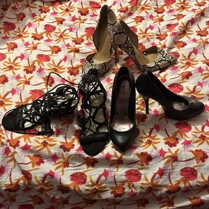 Black Stiletto Heels